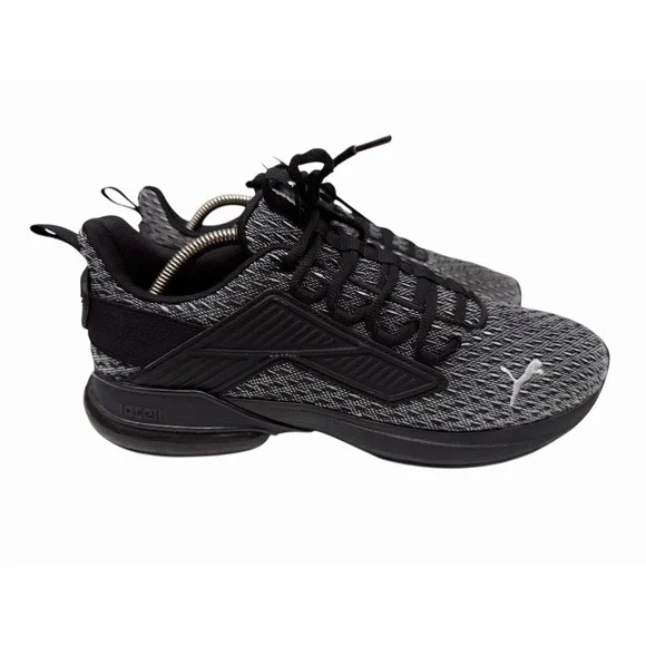 Puma Mens Cell Rapid‎ B/W Black /White Fitness Running Sneakers-Sz: 9.5 - Picture 3 of 8